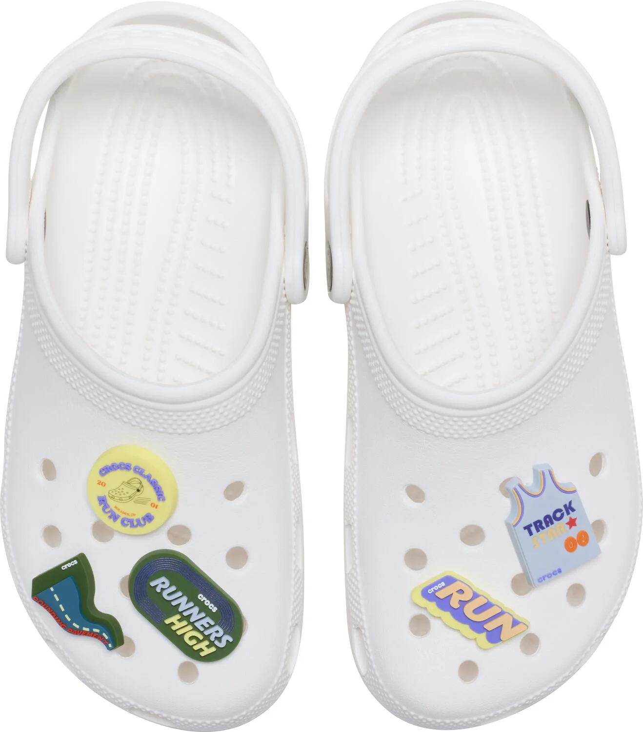 Crocs Charms, Crocs Run Club - 5 stk. - Image 2