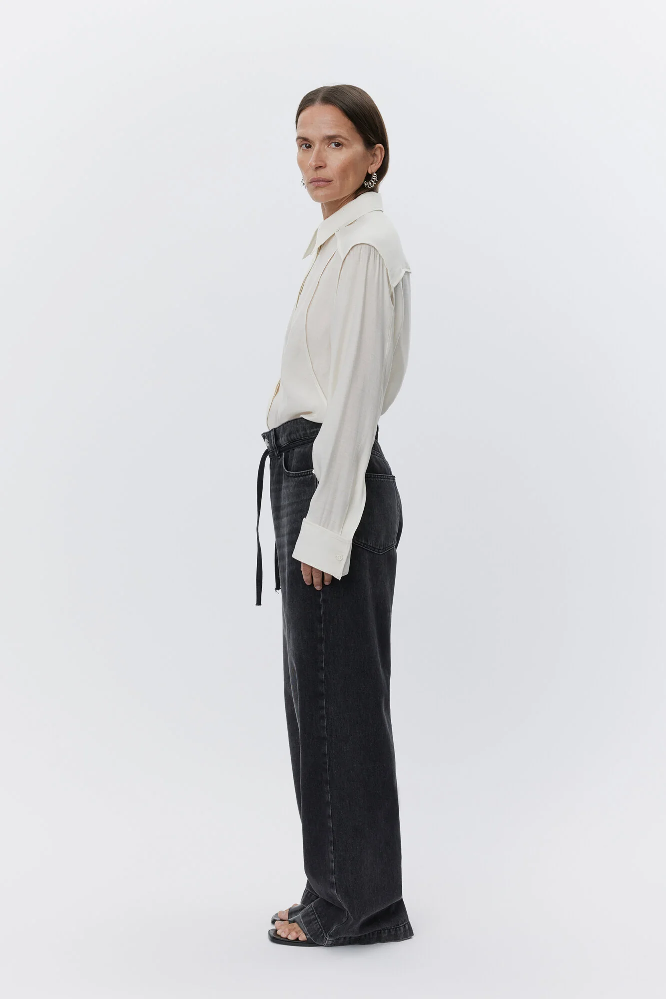 Elijah Raw Black jeans - sort - Image 4