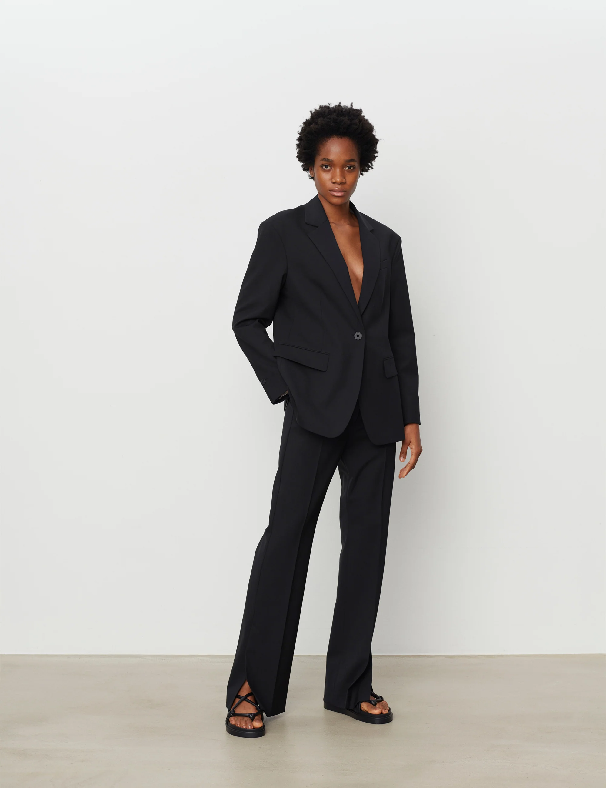 Elton blazer - sort - Image 4