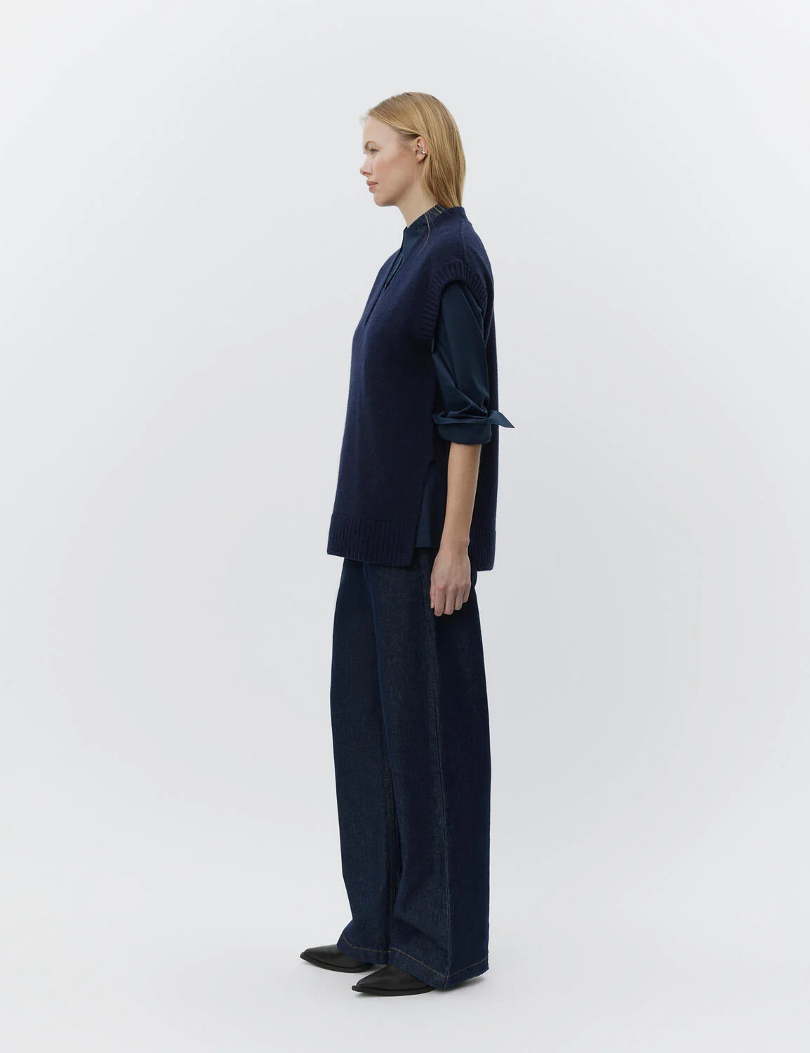 Flynn strikvest - Dark Sapphire - Image 4