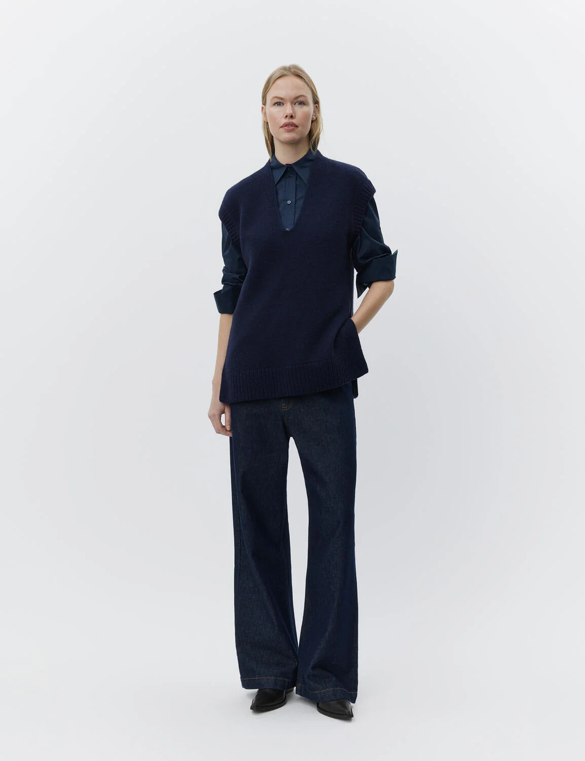 Flynn strikvest - Dark Sapphire - Image 6