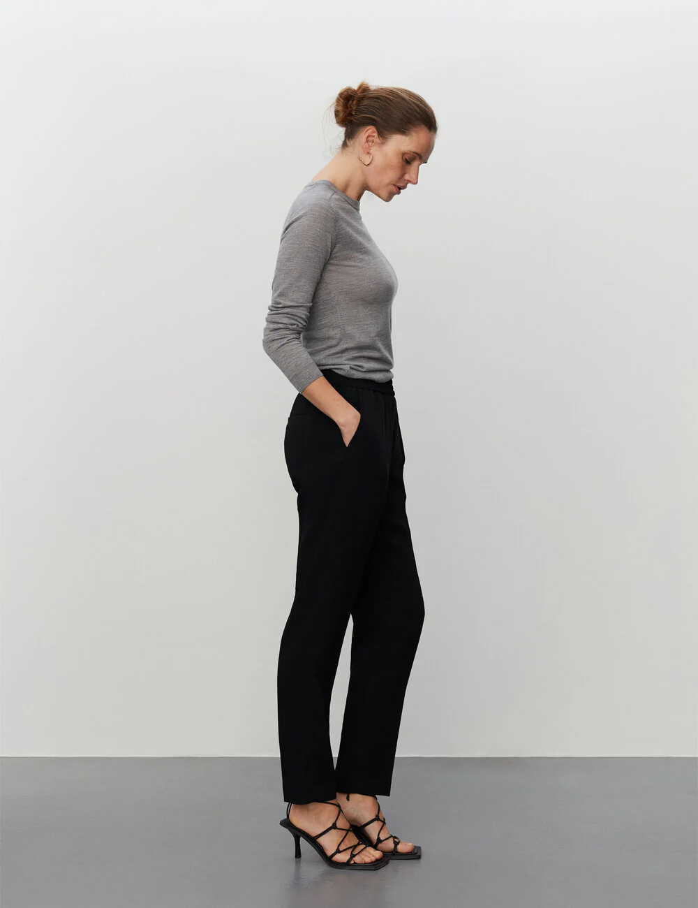 Malin Classic Gabardine, bukser - Sort - Image 5