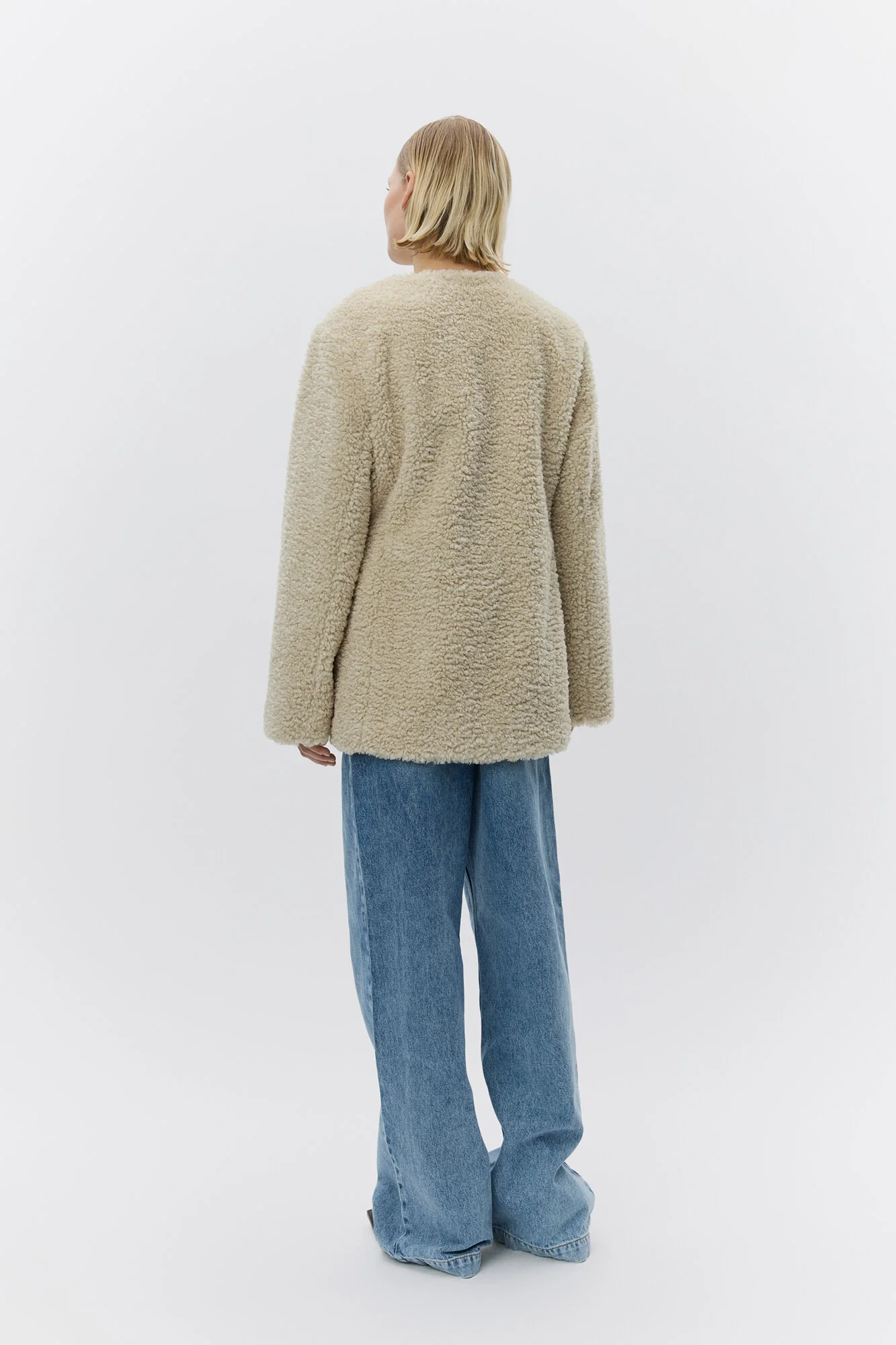 Palle Modern Fluff jakke - Pistacio Shell - Image 7