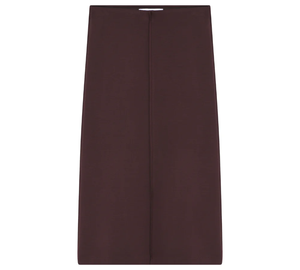 Suzie Scuba nederdel - Chocolate Plum - Image 2