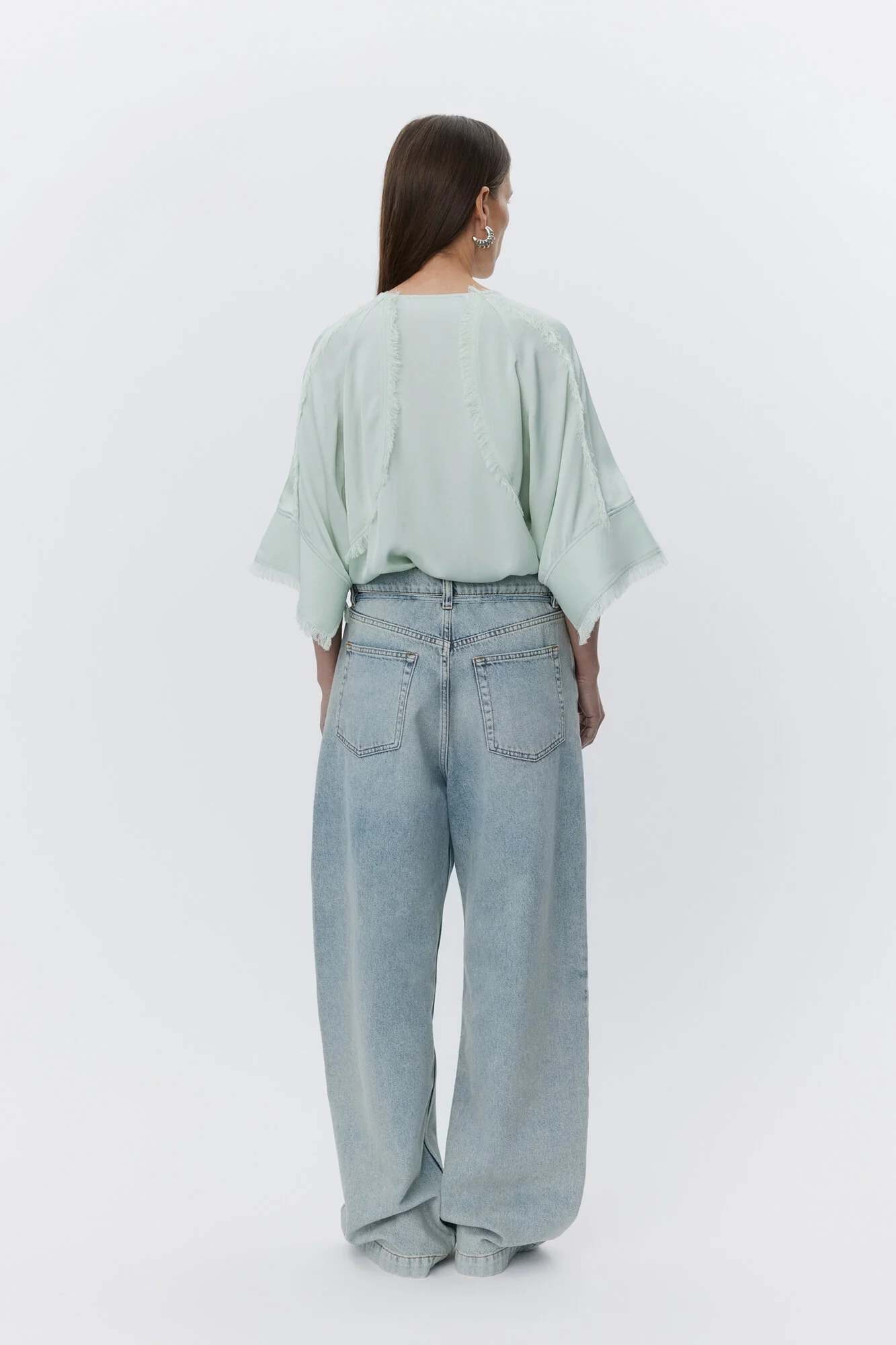 Zelie skjorte - Green Lily - Image 4