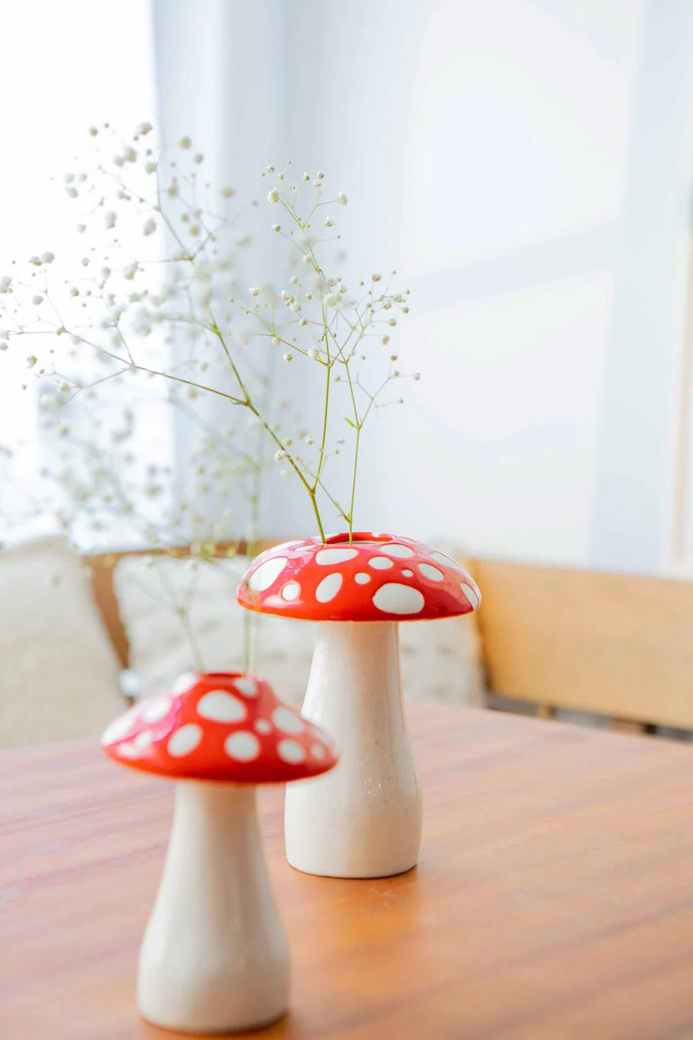 Amanita vase, rød - H19 cm. - Image 3