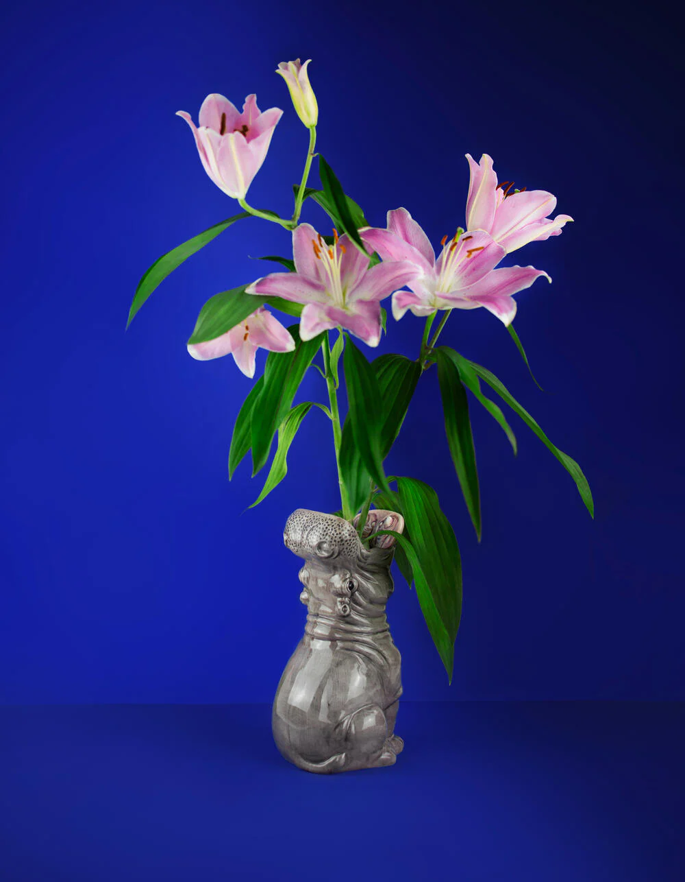 Hungry Hippo vase - grå - Image 8