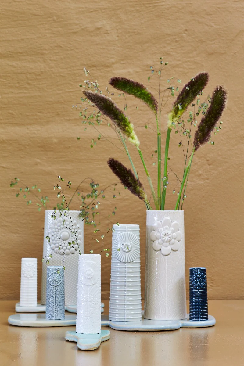 Pipanella Dotted vase, hvid - 15x5 cm. - Image 4