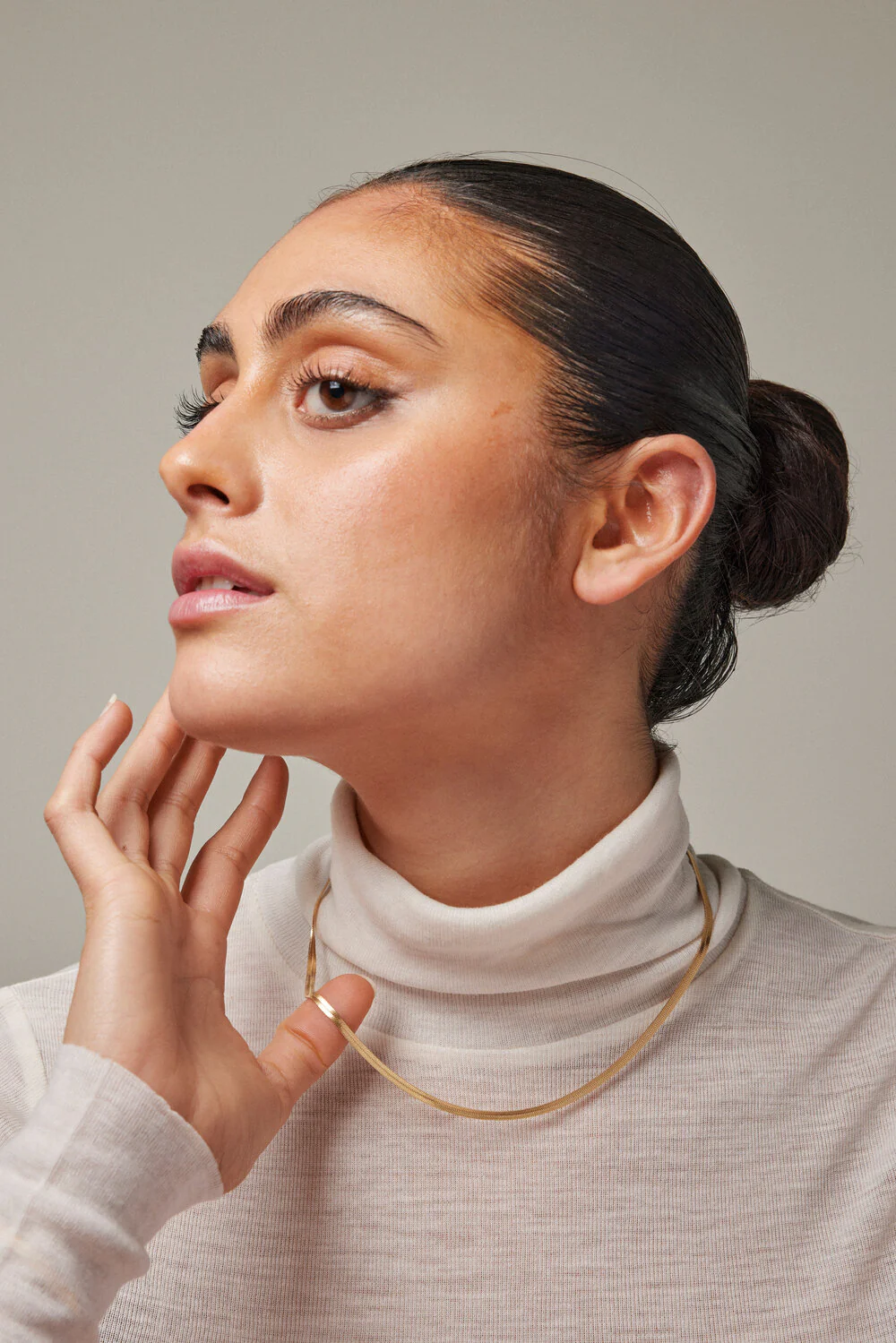 Caroline halskæde - Forgyldt - Image 2