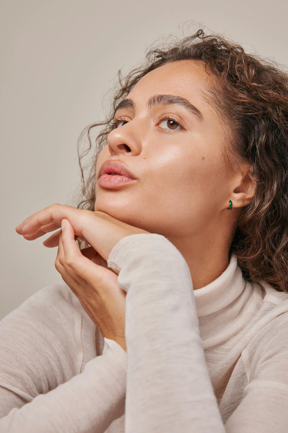Chunky hoops - Grass Green - Image 3