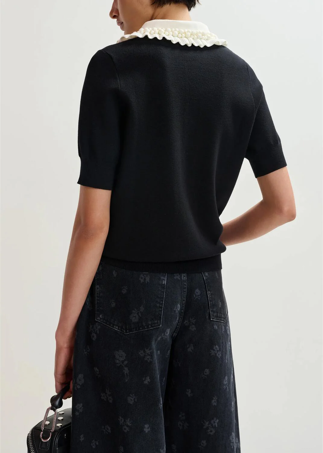 Jewelry polotrøje - sort - Image 5