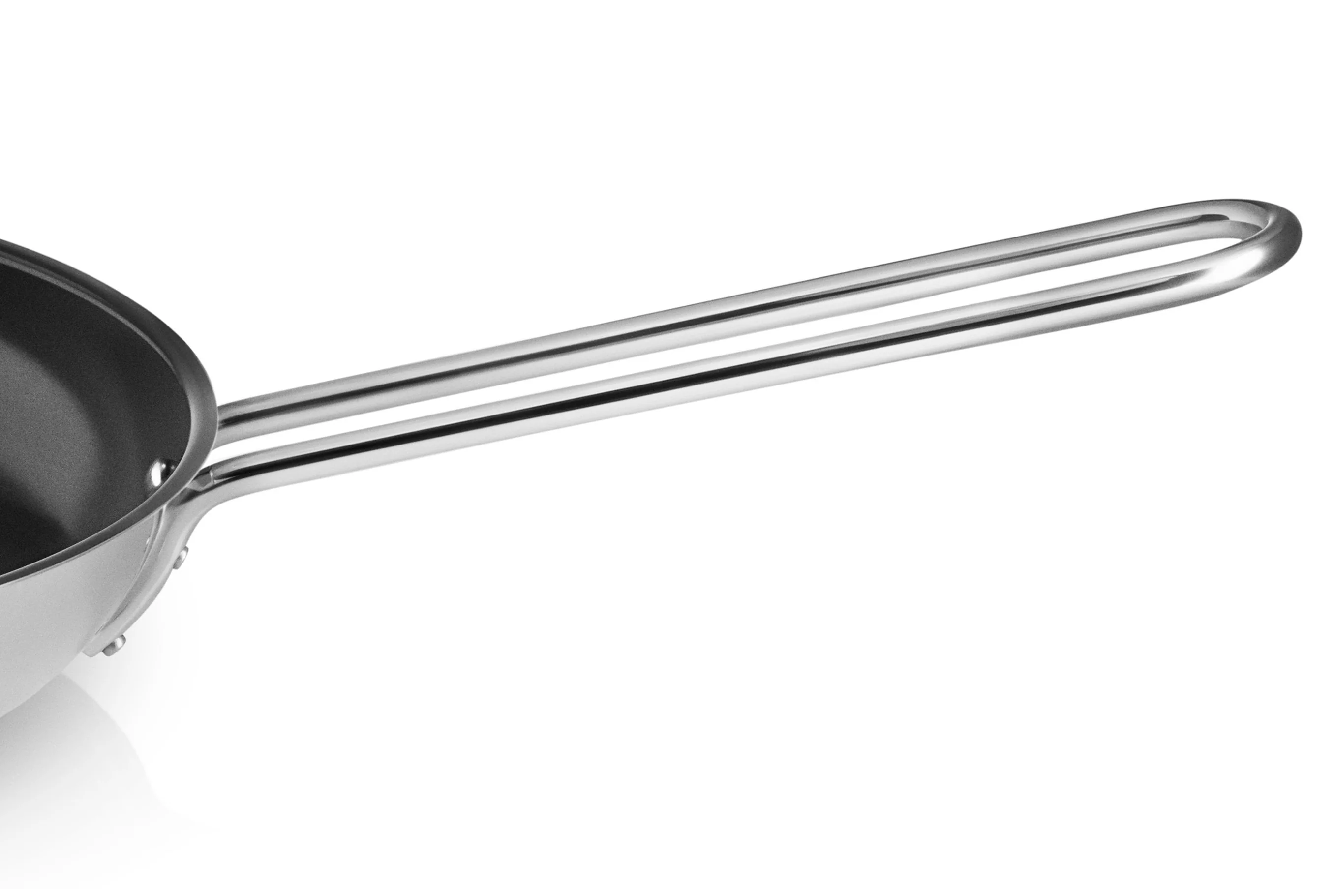 Ø20 cm - Stainless Steel keramisk stegepande - Image 4