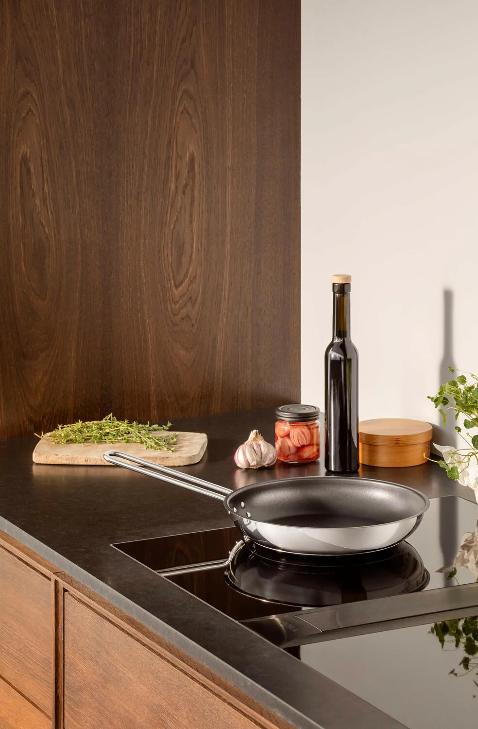 Ø24 cm - Stainless Steel stegepande - Image 9