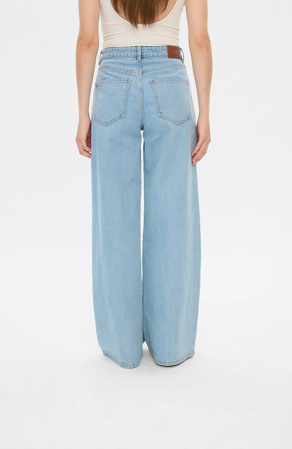 AbbyFV Long jeans - lyseblå - Image 3