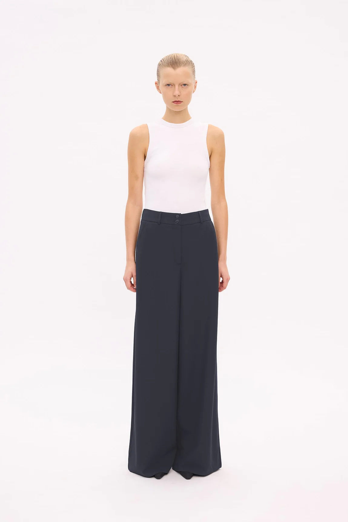 LauraFV bukser, Long - Navy