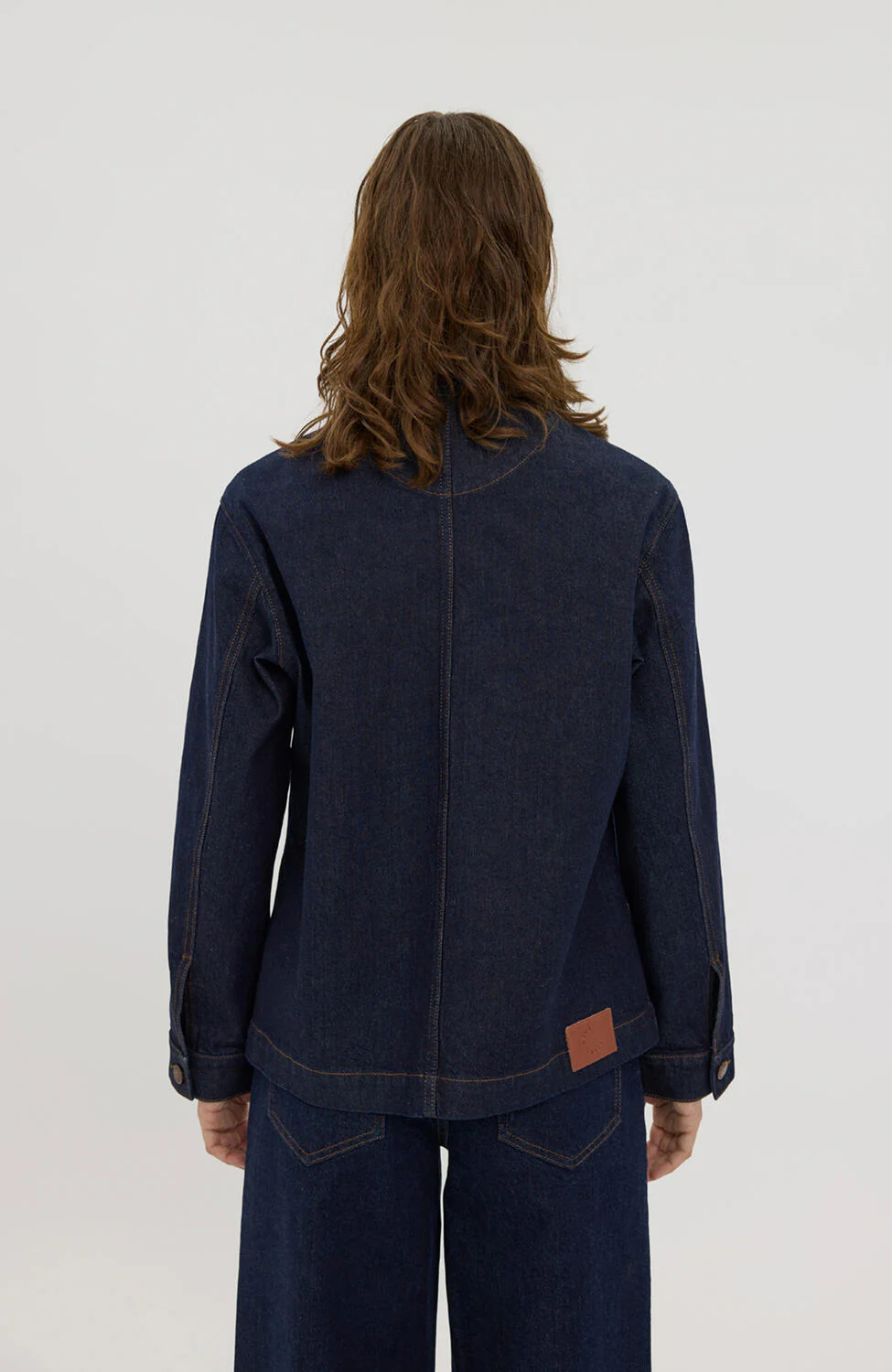 StellaFV denimjakke - Dark Rinse Denim - Image 4
