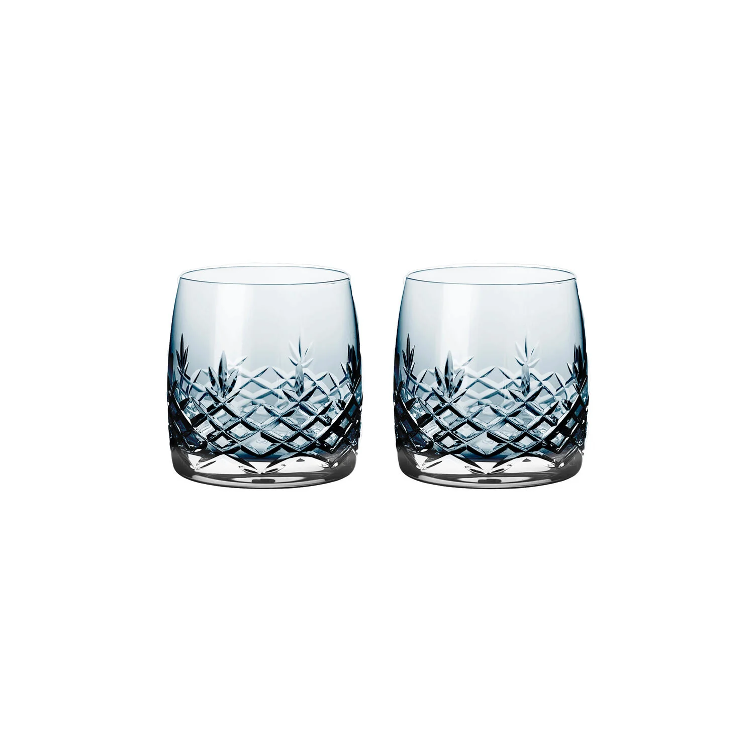 Crispy Sapphire Aqua Vandglas, blå, 2 stk - 23 cl