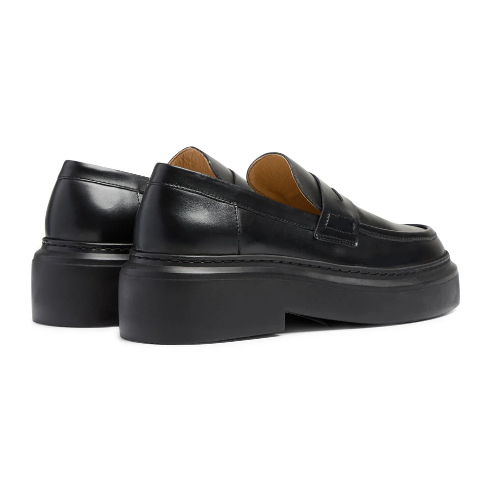 June loafers - Black Leather - Image 3