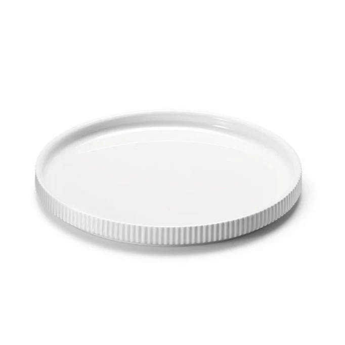 Bernadotte frokosttallerken, hvid - Ø20 cm.