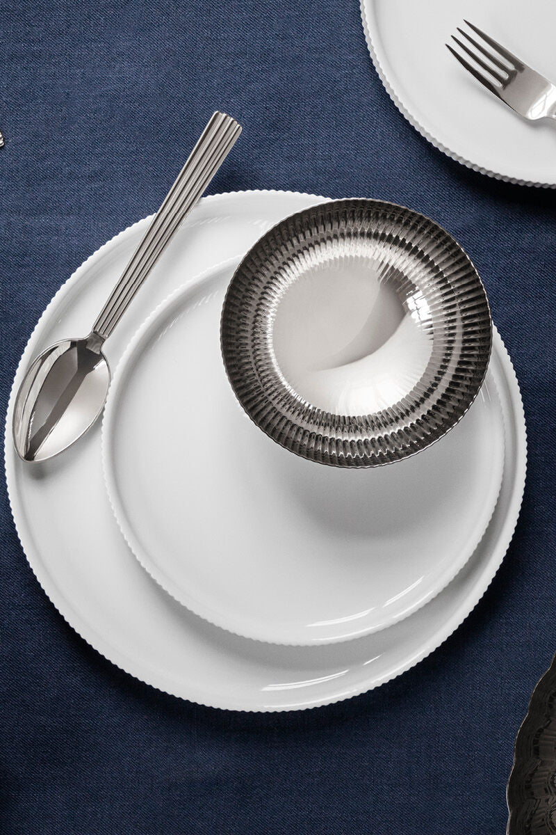 Bernadotte frokosttallerken, hvid - Ø20 cm. - Image 3