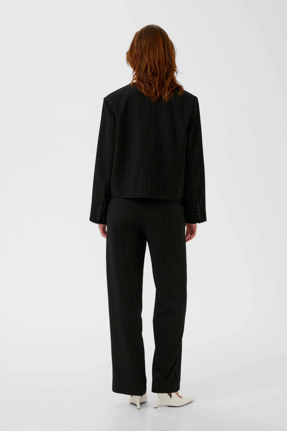 GZjoelle bluse - Black Pinstripe - Image 4