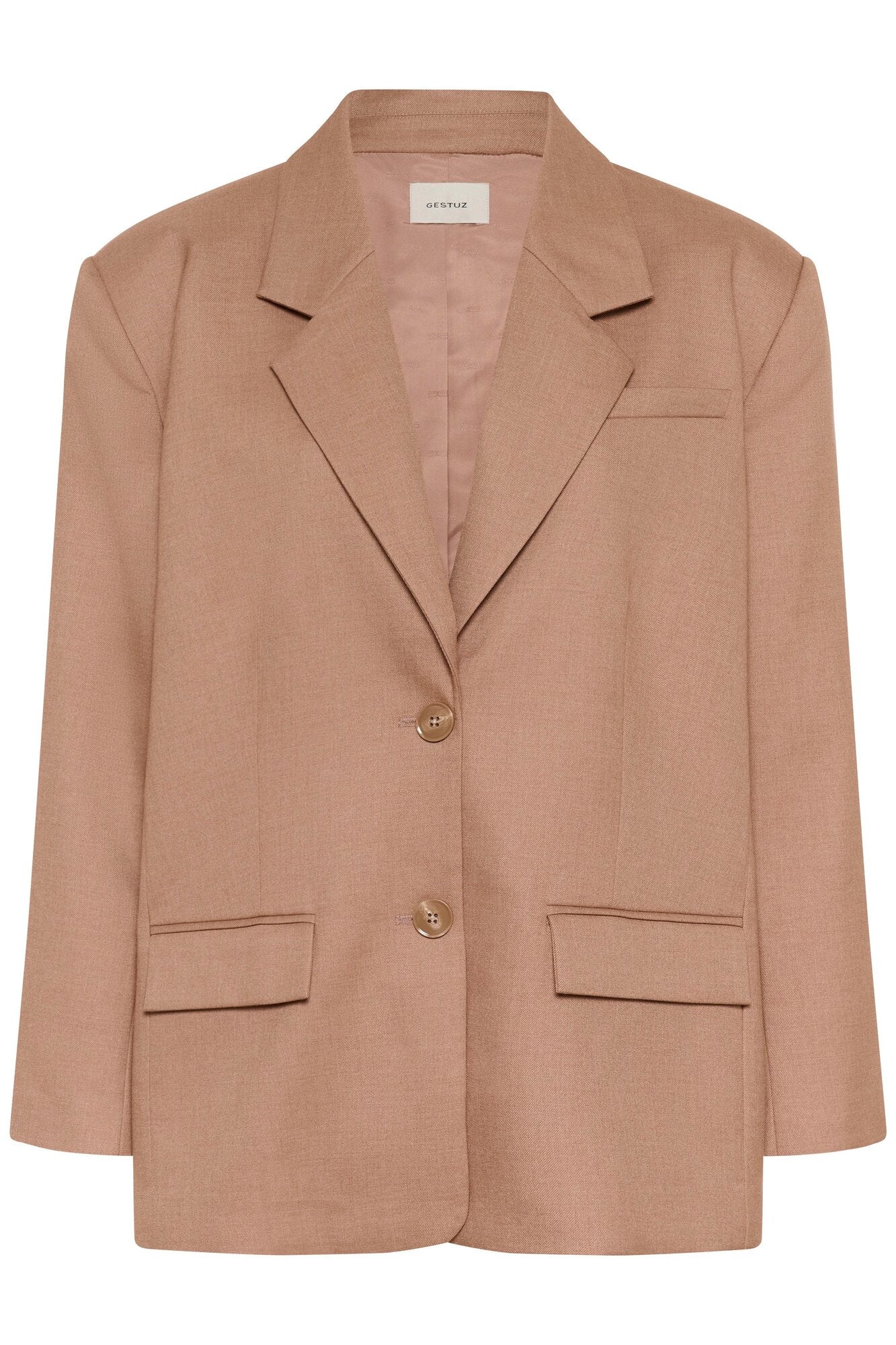GZpaula blazer - Burnt Marple Sugar Melange - Image 2
