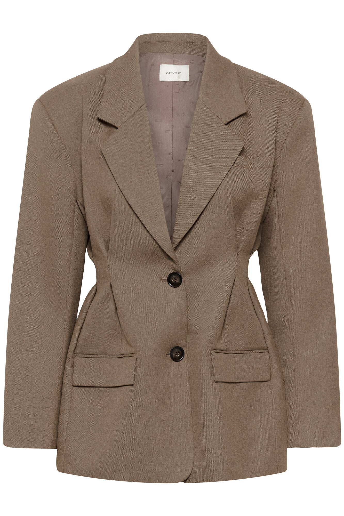 GZpaula figursyet blazer - Dark Timberwolf Melange - Image 2