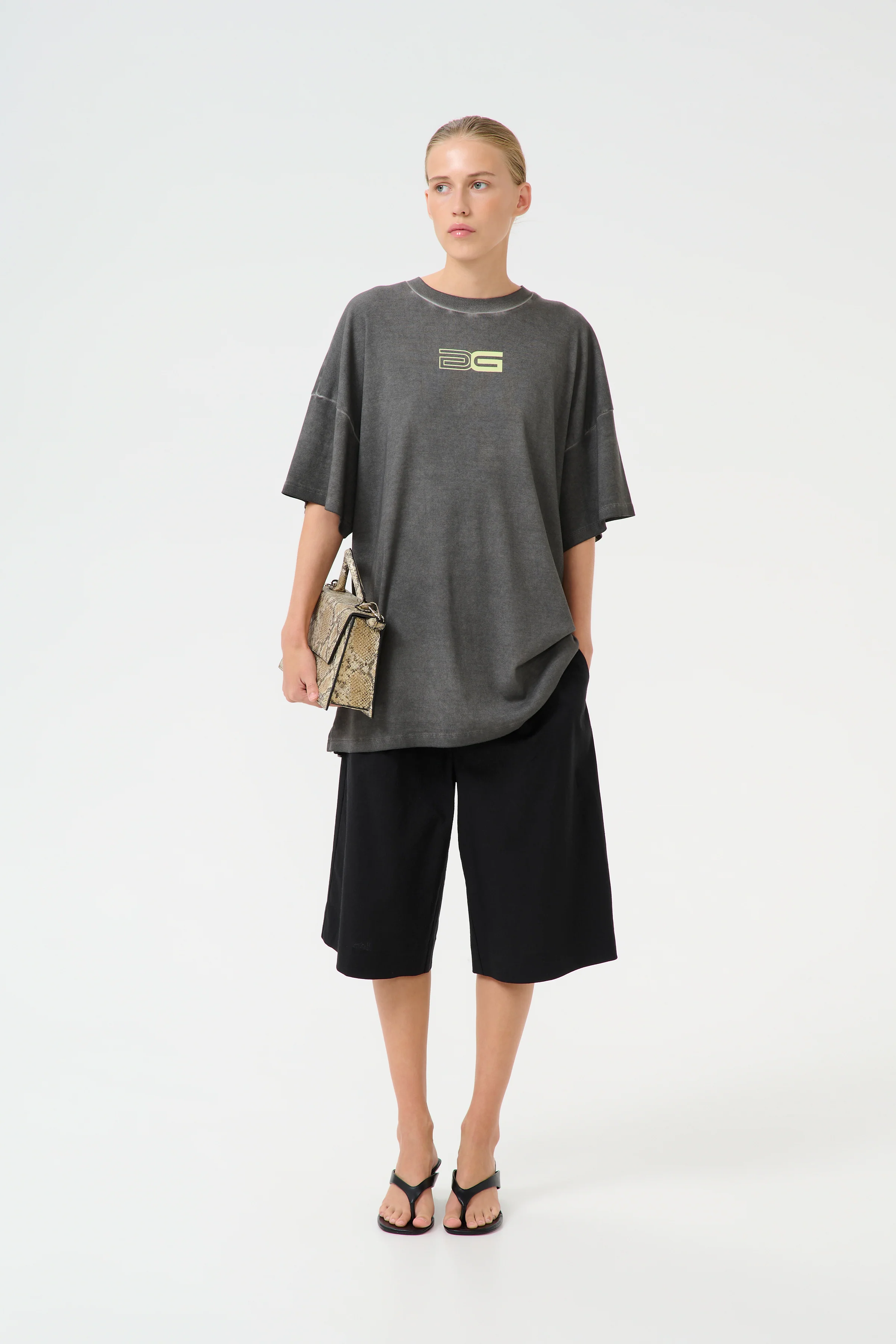 GZSilmo t-shirt - Black Oil Washed - Image 3