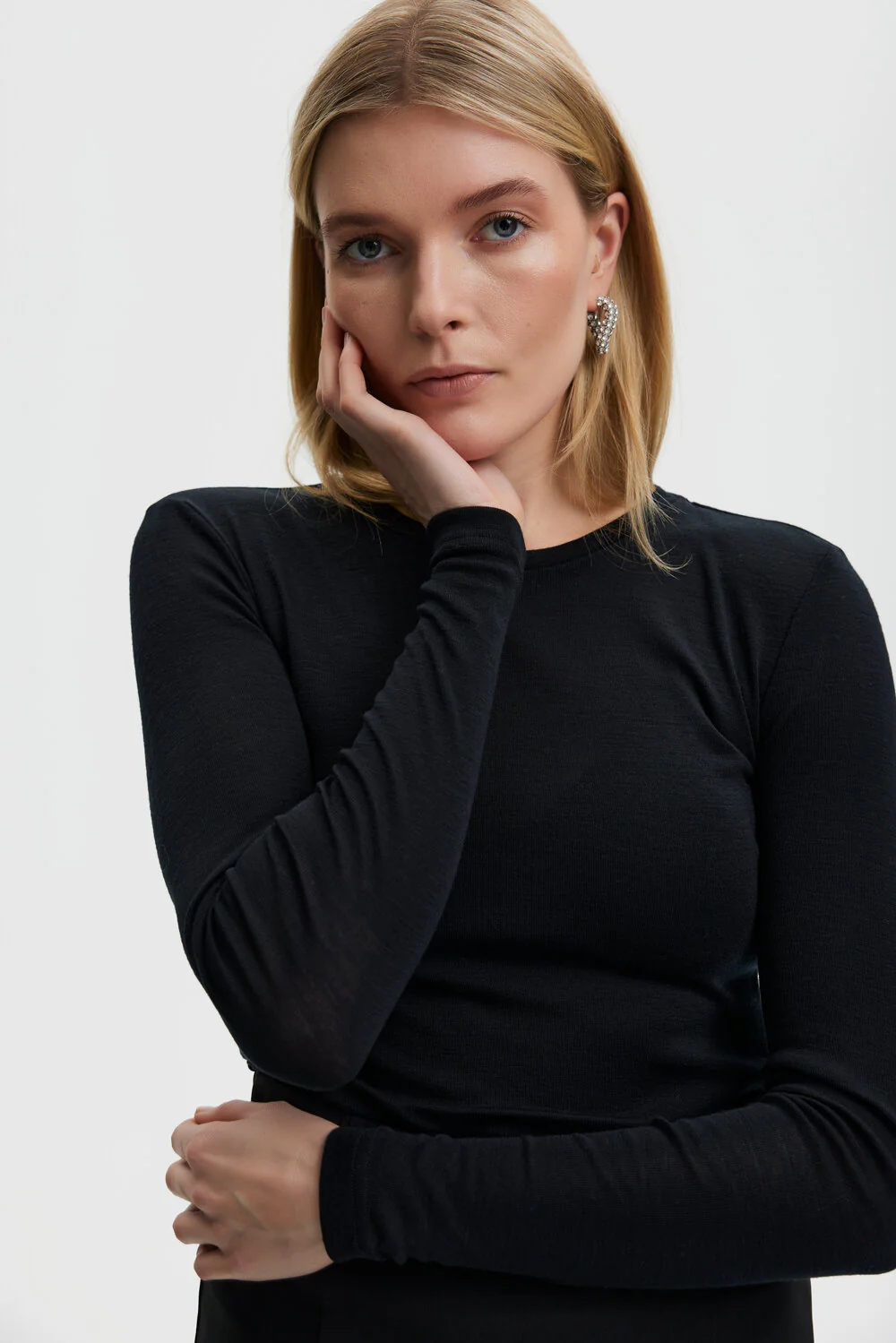NiniaGZ langærmet t-shirt - sort