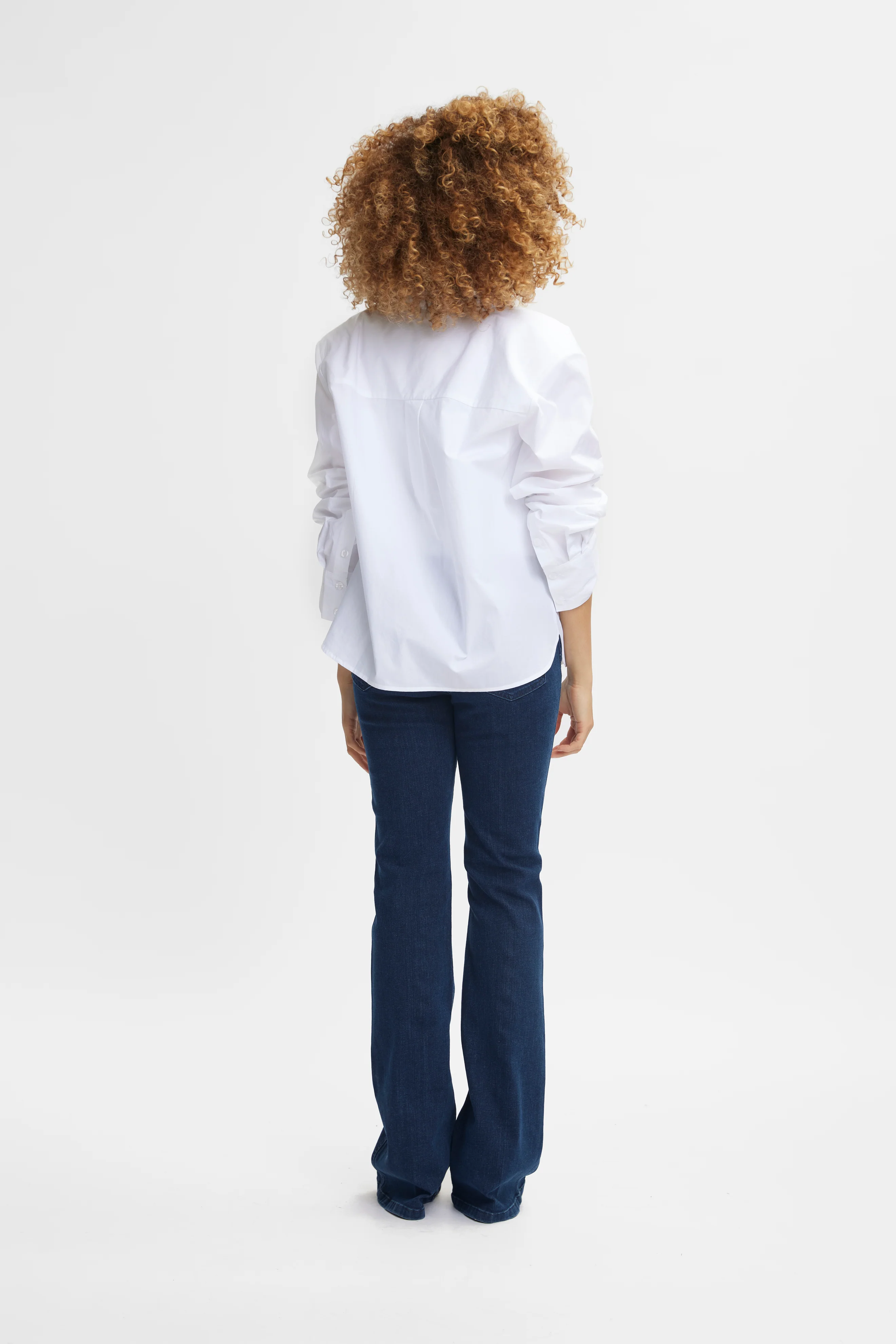 RivyGZ Flared jeans - Dark Blue Washed - Image 4