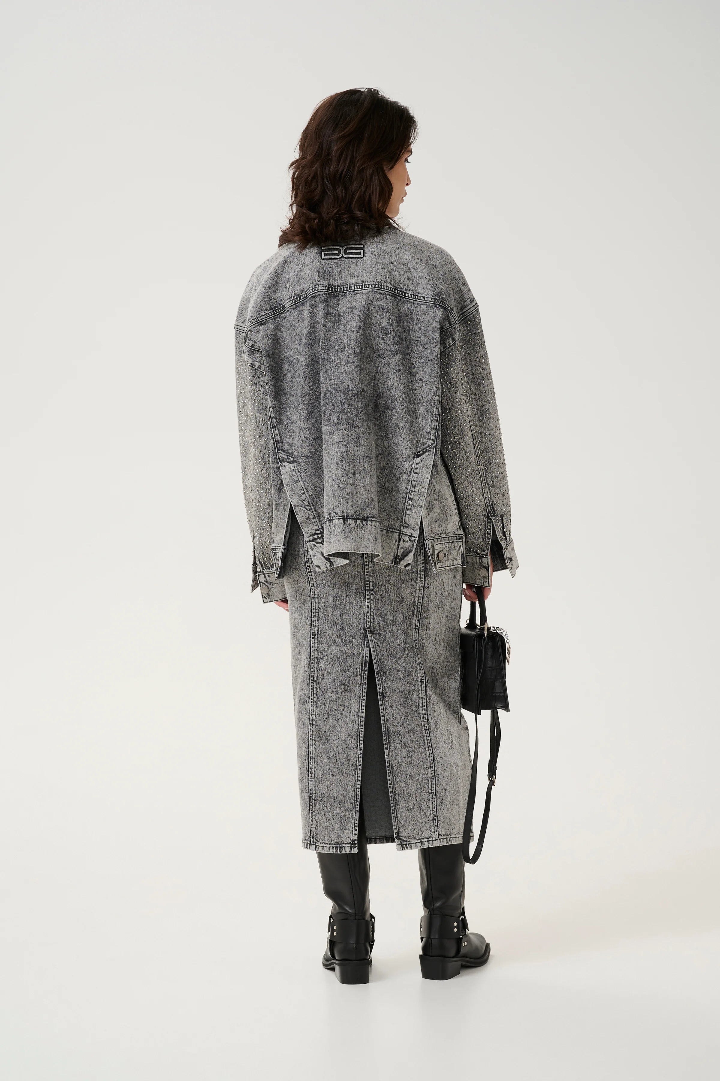 ZaumaGZ denimjakke - Vintage Grey Wash - Image 4