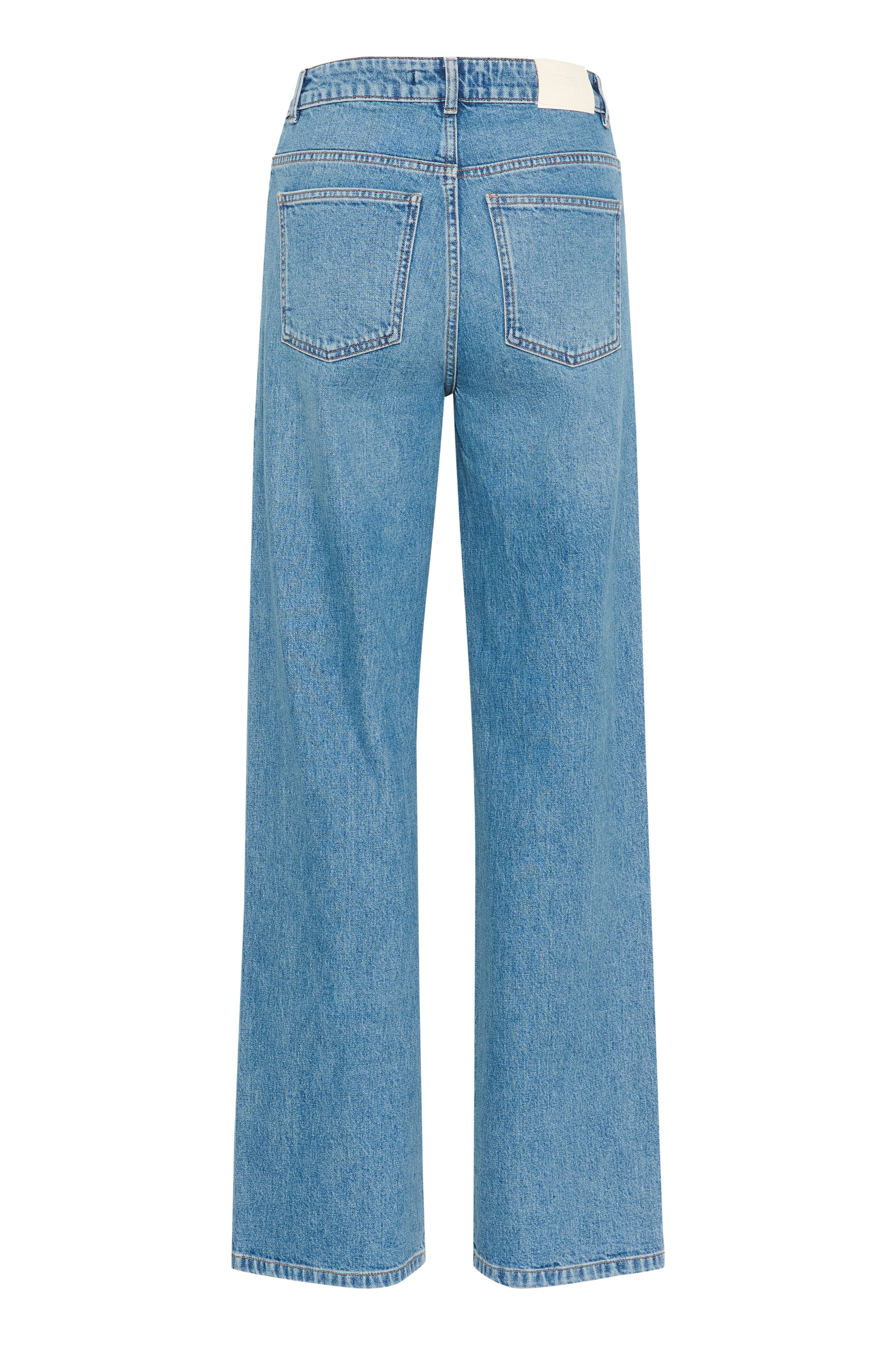 ZolinaGZ wide leg jeans - Washed Mid Blue - Image 4