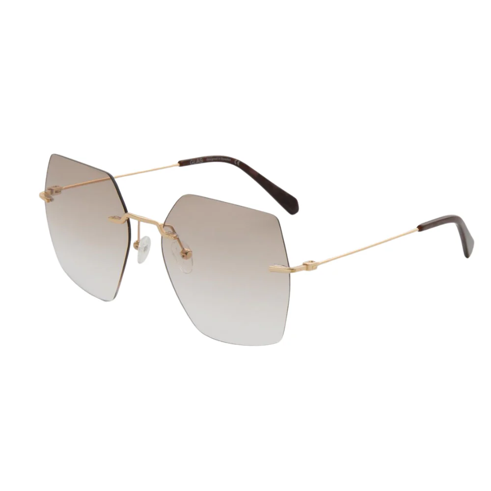 Jennifer Tinted brille - guldfarvet - Image 4