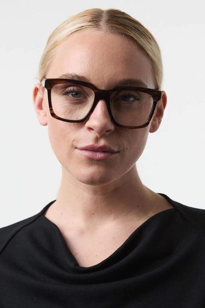 Therese læsebrille - mørkebrun - Image 4