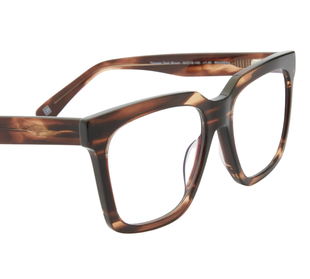 Therese læsebrille - mørkebrun - Image 5