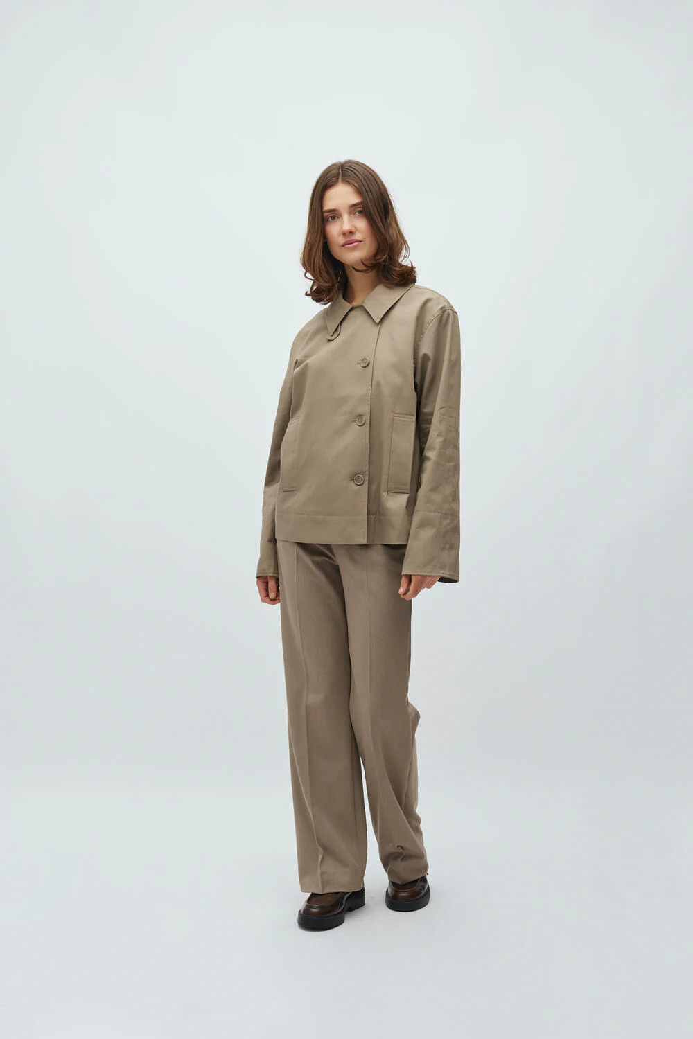 Bavina-M jakke - O46 Brindle Sand - Image 7