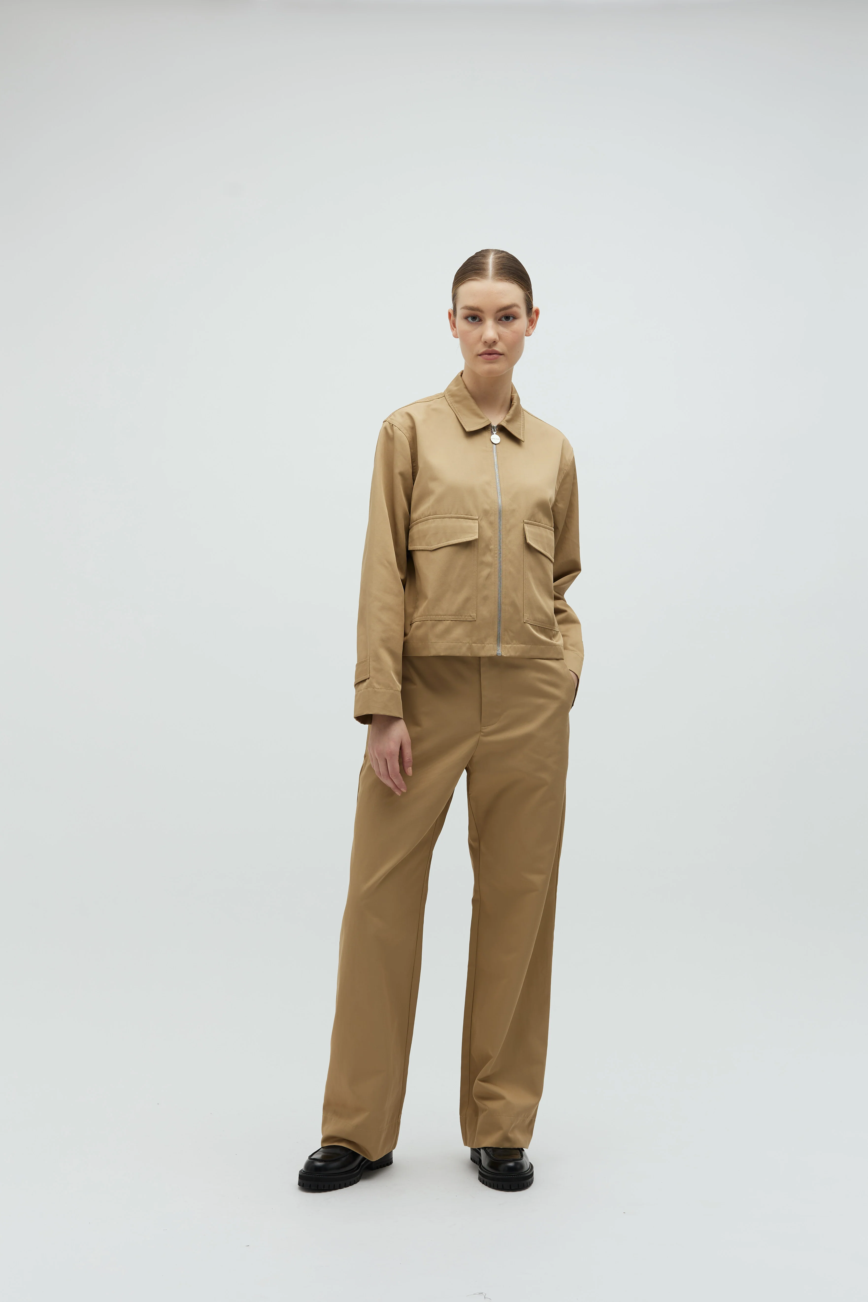Konelia-G jakke - 614 Camel Fudge - Image 4