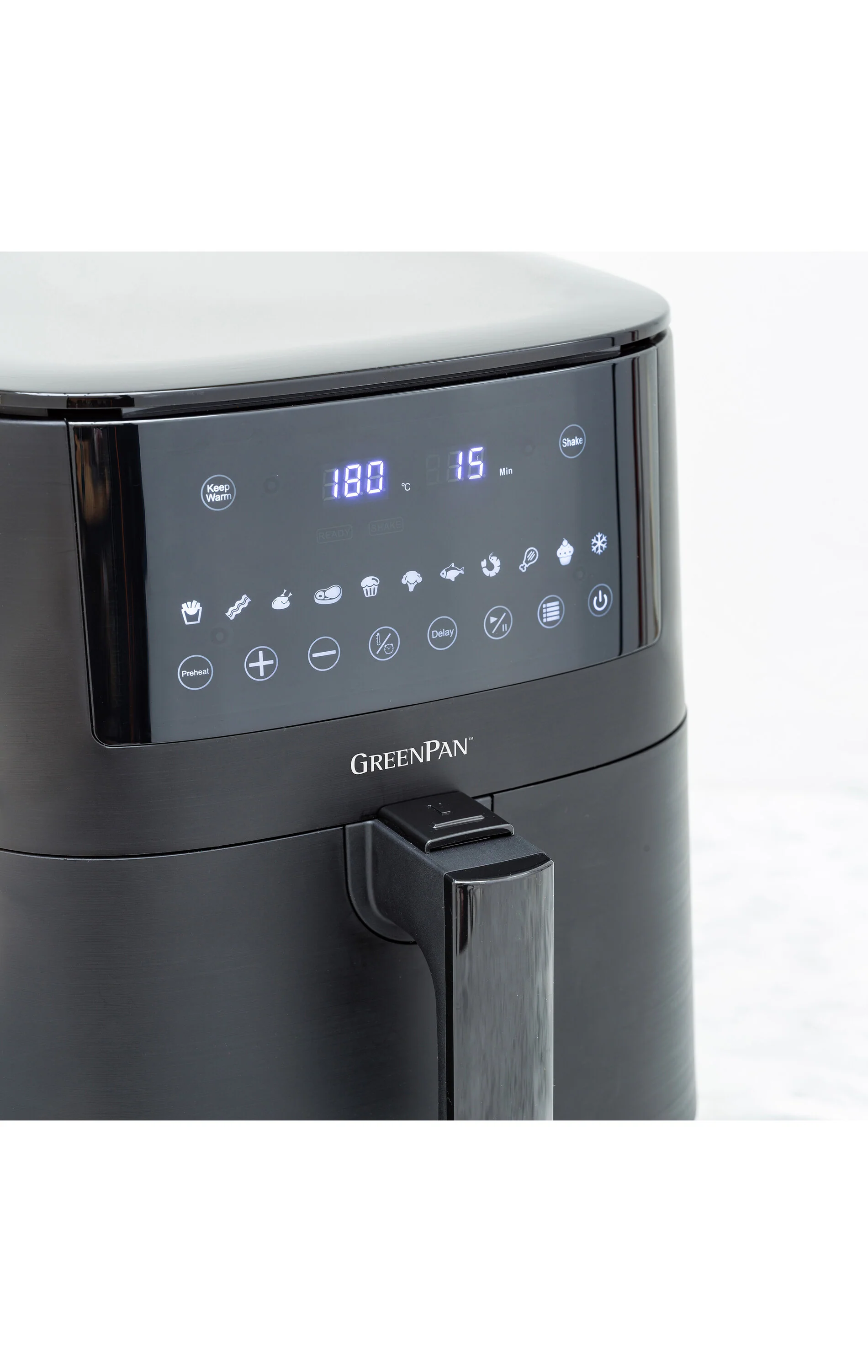 Bistro XL Airfryer med 1 kurv, sort - 7,2 L - Image 3