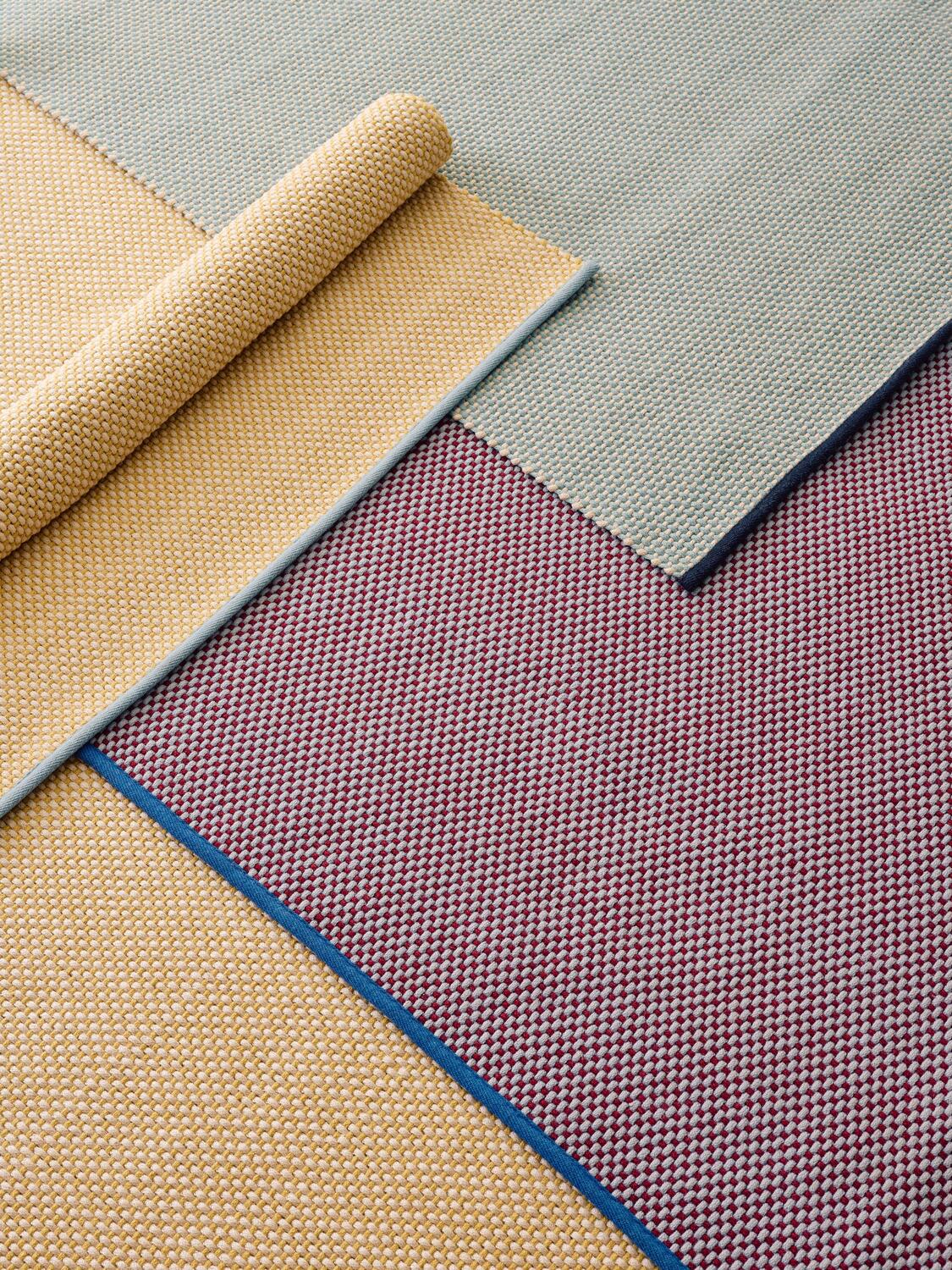 3 Colour gulvtæppe - Soft Turquoise - Image 4