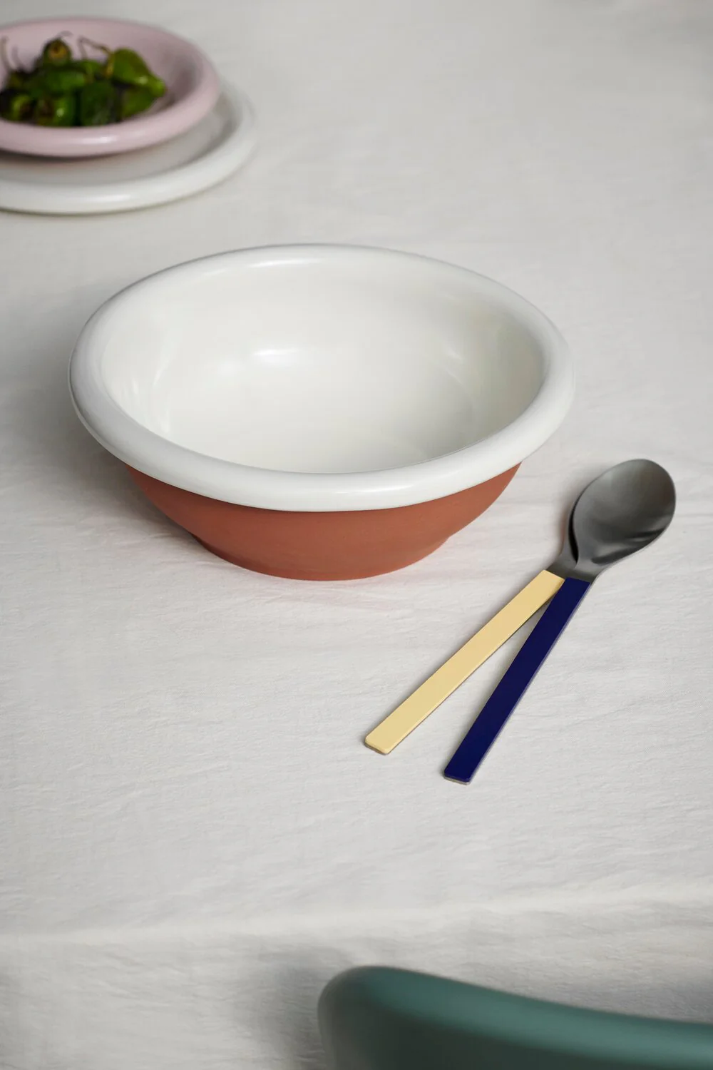 Barro salatskål, Off-white - Ø26 cm - Image 2