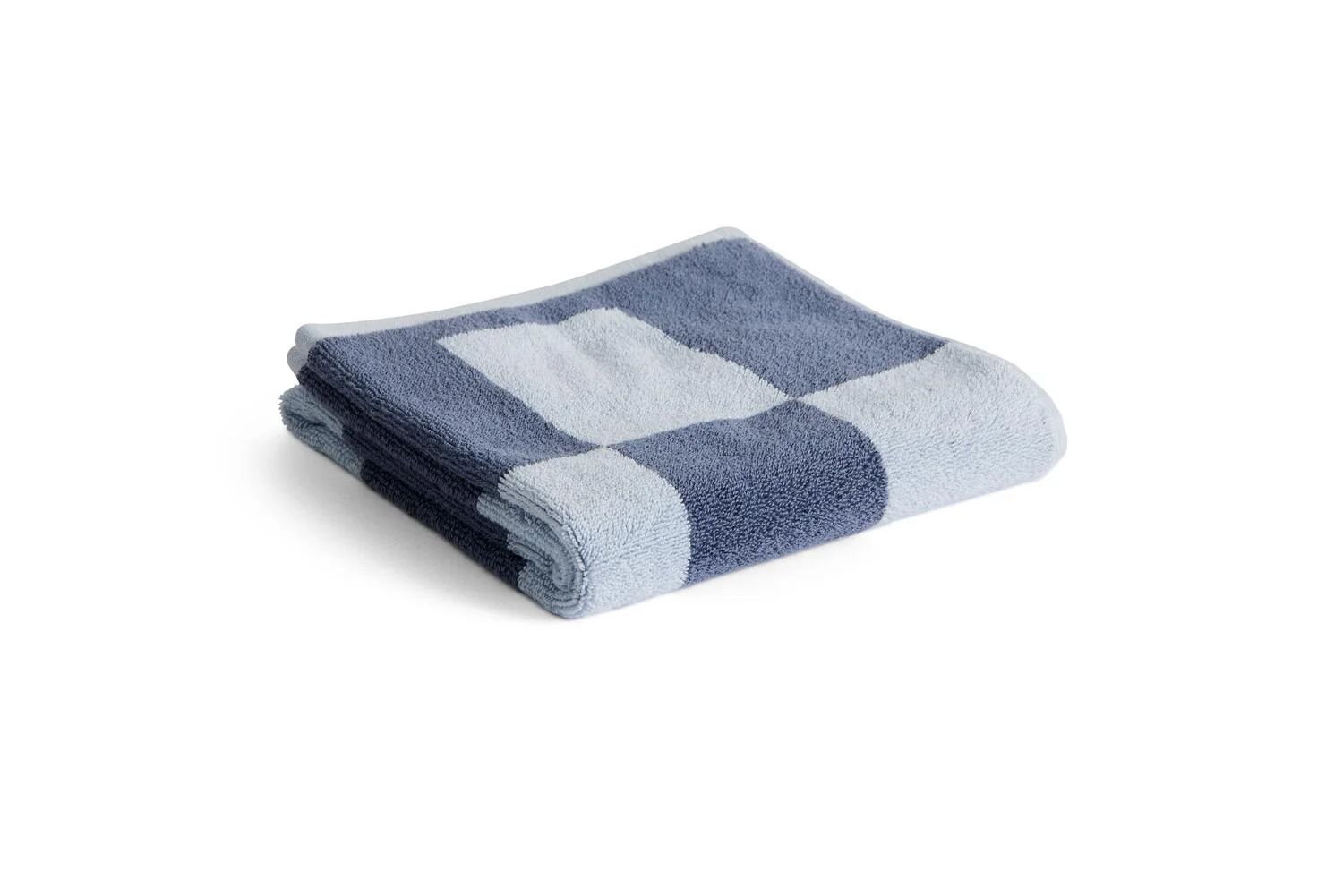 Check håndklæde - Steel Blue - Image 6