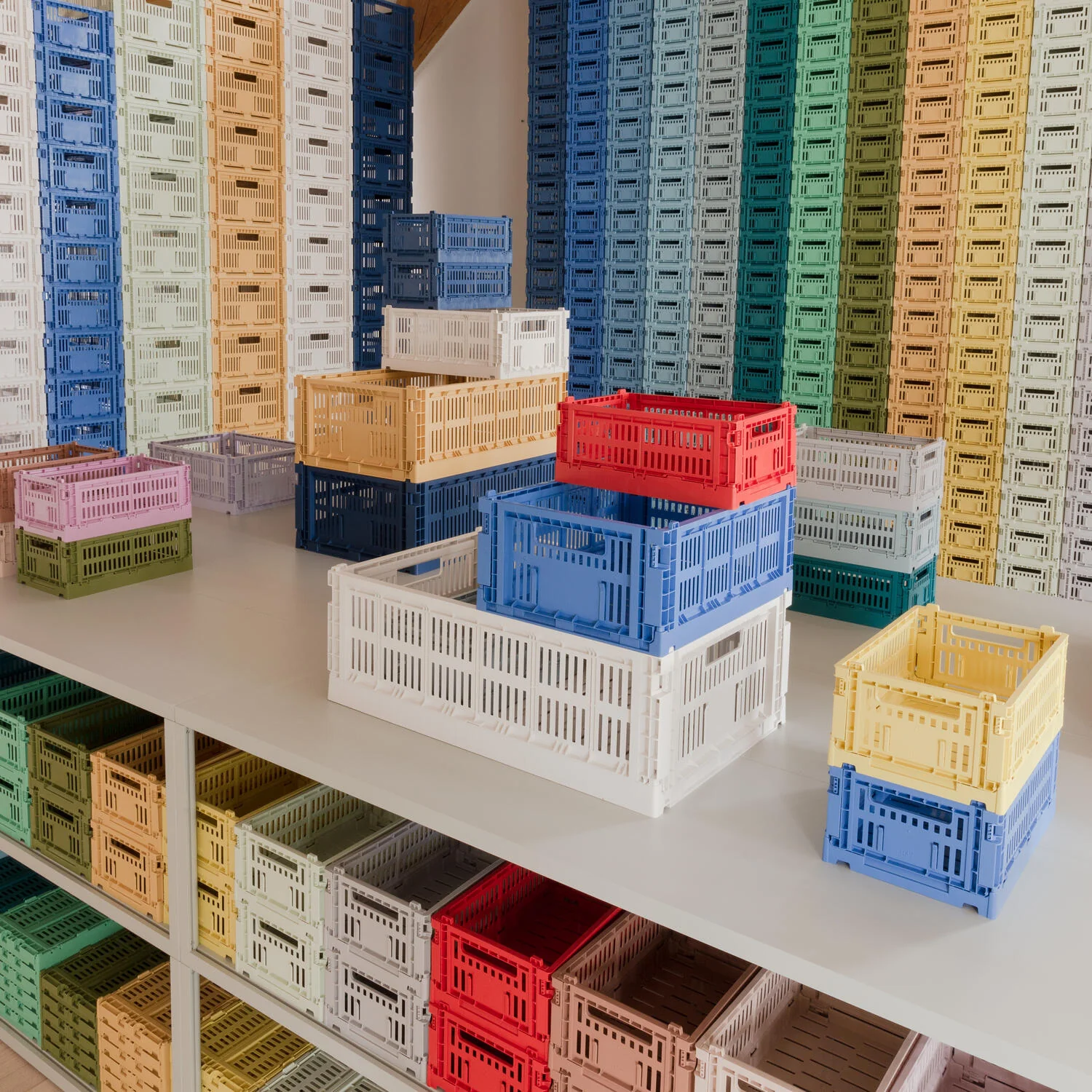 Colour Crate kasse, M - Off White - Image 2