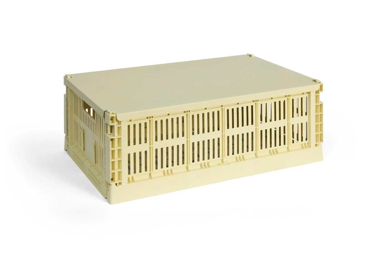 Colour Crate Metal låg - Light yellow - Image 3