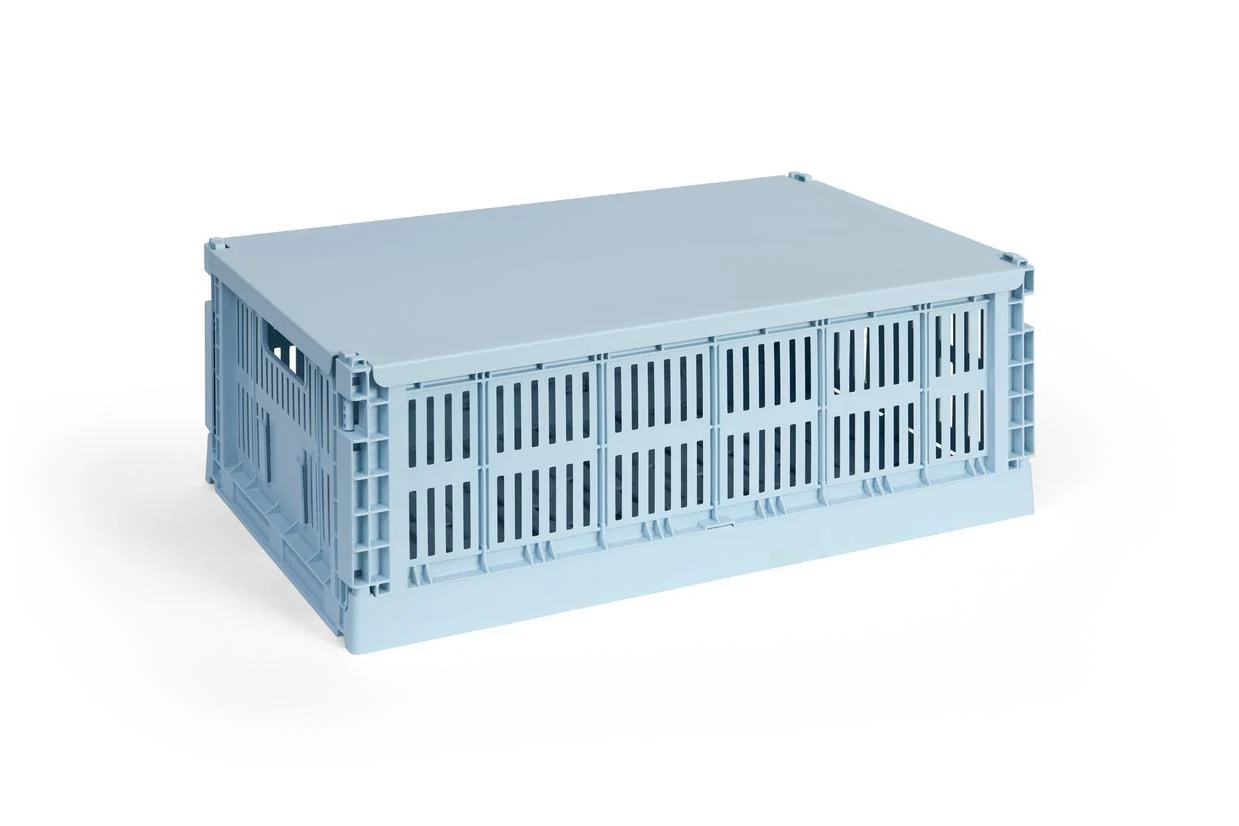 Colour Crate Metal låg - Soft blue - Image 3