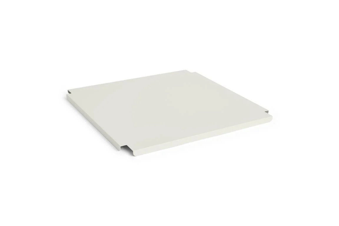Colour Crate Metal Square låg, L - Off-white