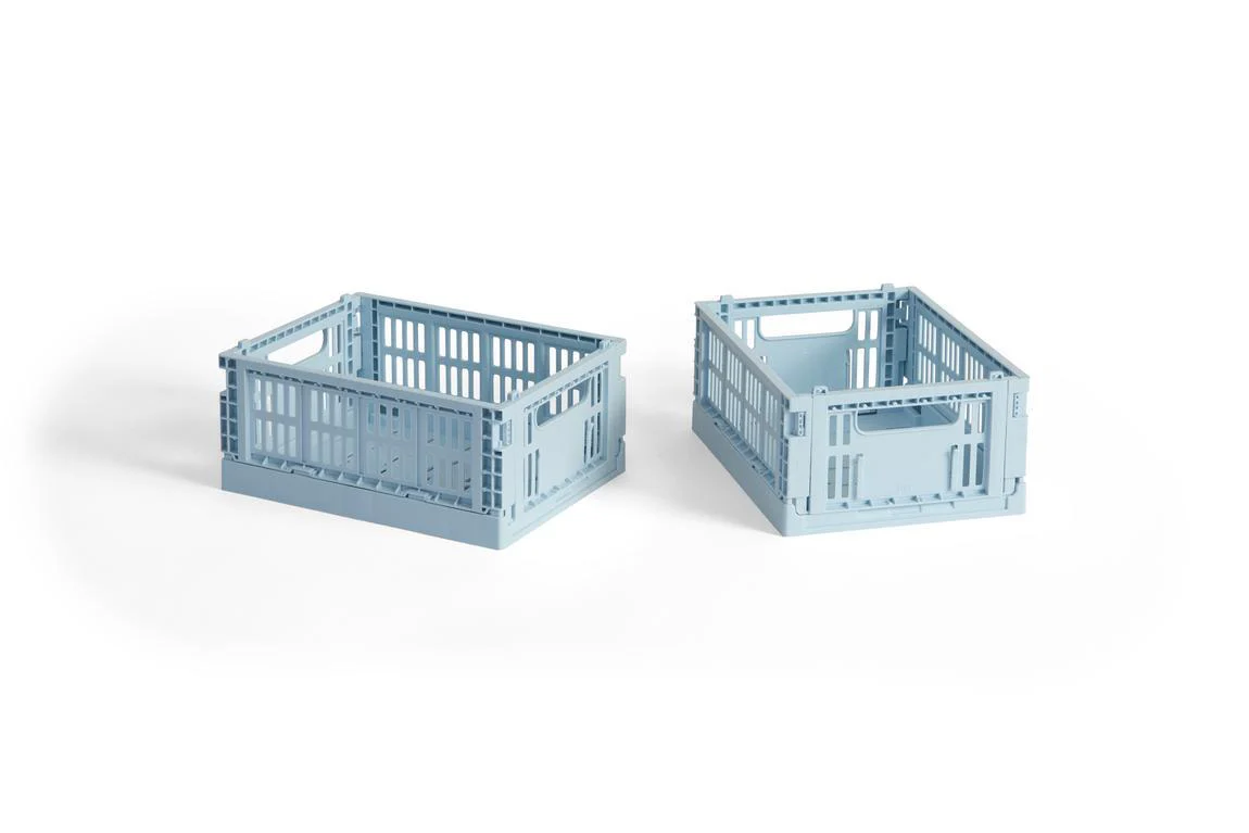 Colour Crate Mini kasse, 2 stk - Soft blue