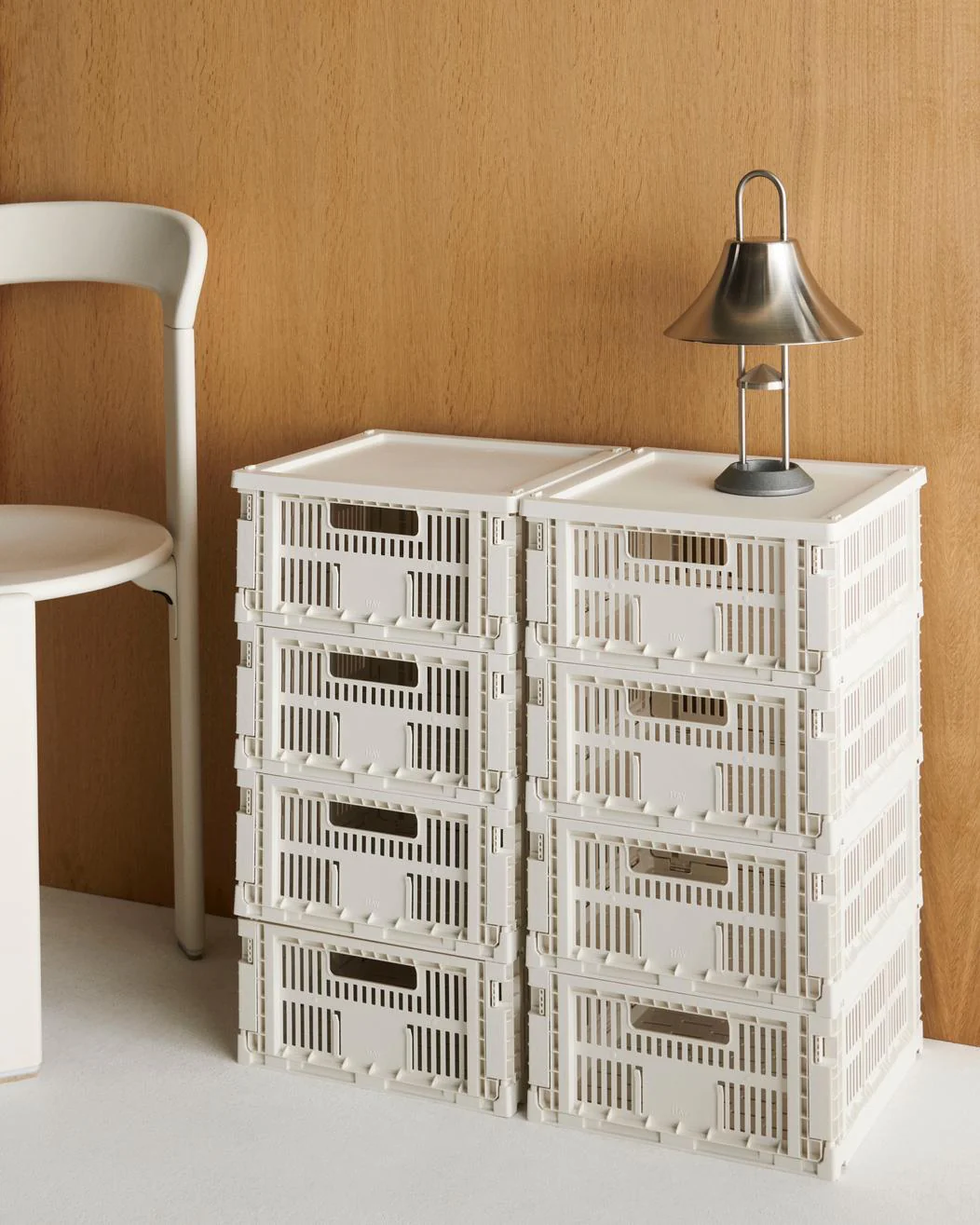 Colour Crate Plastic låg - Off-white - Image 2