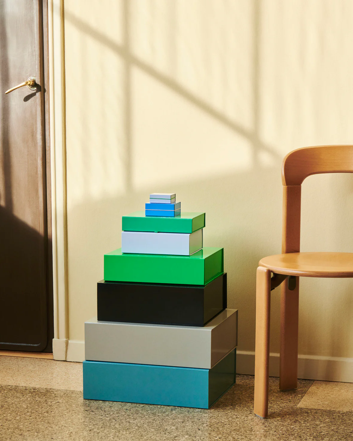Colour Storage kasse, Ocean blue - L - Image 2