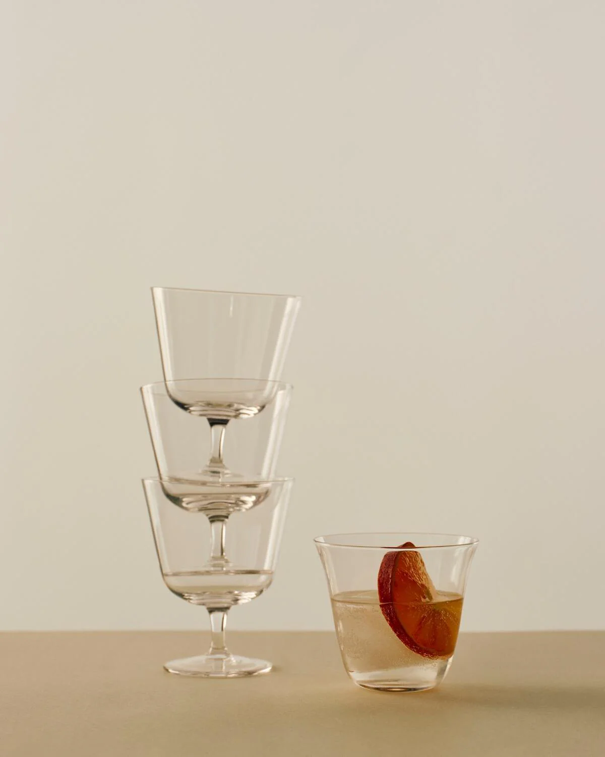 Curve Tumbler vandglas, 2 stk - H8 cm. - Image 5