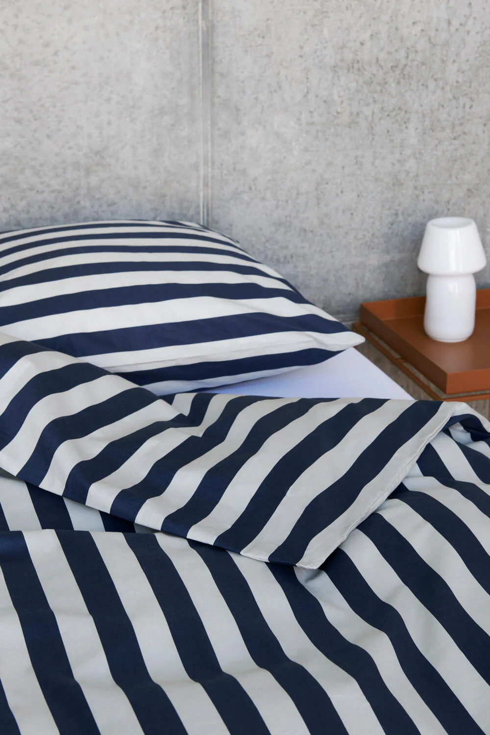 Été Duvet dynebetræk - Midnight Blue/Light Grey - Image 2